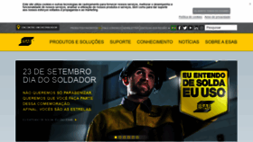 What Esab.com.br website looked like in 2019 (4 years ago)