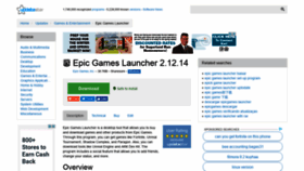 What Epic-games-launcher.updatestar.com website looked like in 2019 (4 years ago)