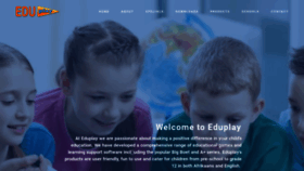 What Eduplay.co.za website looked like in 2019 (4 years ago)