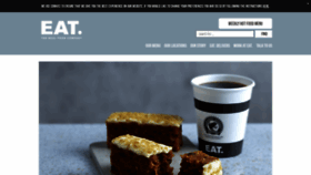 What Eat.co.uk website looked like in 2019 (4 years ago)