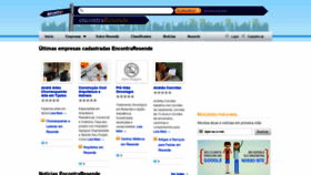 What Encontraresende.com.br website looked like in 2019 (4 years ago)