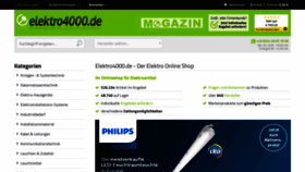 What Elektro4000.de website looked like in 2019 (4 years ago)