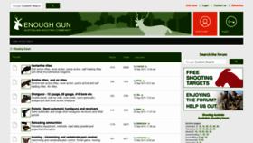 What Enoughgun.com website looked like in 2019 (4 years ago)