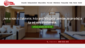 What Edoxreality.cz website looked like in 2019 (4 years ago)