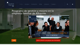 What Escueladenegociosfeda.com website looked like in 2019 (4 years ago)