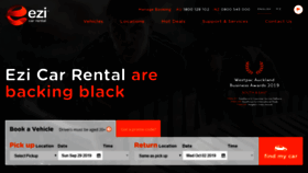 What Ezicarrental.co.nz website looked like in 2019 (6 years ago)