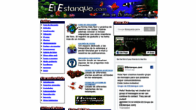 What Elestanque.com website looked like in 2019 (4 years ago)