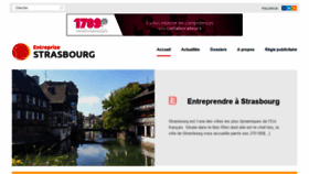 What Entreprise-strasbourg.com website looked like in 2019 (4 years ago)