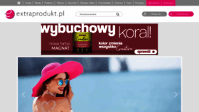 What Extraprodukt.pl website looked like in 2019 (4 years ago)
