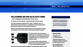 What Eg-plastic.de website looked like in 2019 (4 years ago)