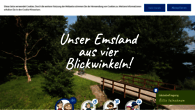What Emsland-touristik.de website looked like in 2019 (4 years ago)
