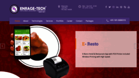 What Enragetech.com website looked like in 2019 (4 years ago)
