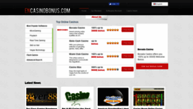 What Encasinobonus.com website looked like in 2019 (4 years ago)