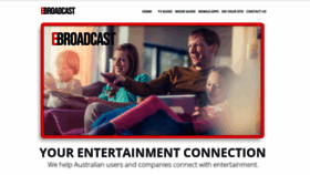 What Ebroadcast.com.au website looked like in 2019 (4 years ago)