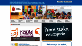 What Edukacja.warszawa.pl website looked like in 2019 (4 years ago)