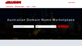 What Ebranding.com.au website looked like in 2019 (4 years ago)