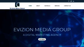 What Evizionmedia.com website looked like in 2019 (4 years ago)