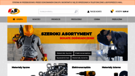 What Elspaw.pl website looked like in 2019 (4 years ago)
