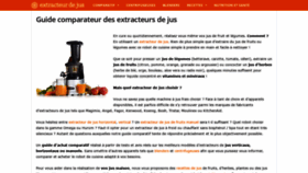 What Extracteur-de-jus.com website looked like in 2019 (4 years ago)