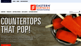 What Easternsurfaces.com website looked like in 2019 (4 years ago)
