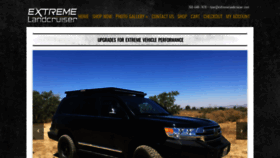 What Extremelandcruiser.com website looked like in 2019 (4 years ago)