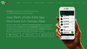 What Elitespy.com.br website looked like in 2019 (4 years ago)