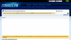 What Eurocccam.net website looked like in 2019 (4 years ago)