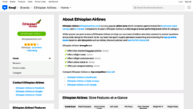 What Ethiopianairlines.knoji.com website looked like in 2019 (4 years ago)