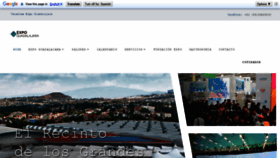 What Expoguadalajara.mx website looked like in 2019 (4 years ago)