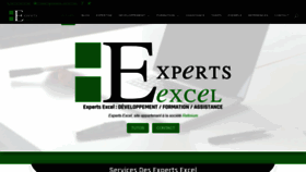 What Experts-excel.com website looked like in 2019 (4 years ago)