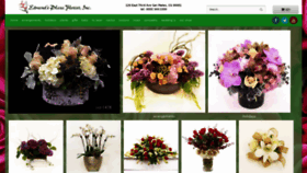 What Edmondsfloral.com website looked like in 2019 (4 years ago)