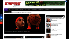 What Empiresports.co website looked like in 2019 (4 years ago)