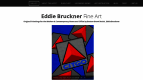 What Eddiebruckner.com website looked like in 2019 (4 years ago)