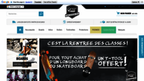 What Easyriser.fr website looked like in 2019 (4 years ago)