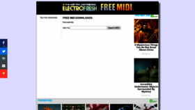What Electrofresh.com website looked like in 2019 (4 years ago)