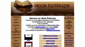 What Ebookesoterique.com website looked like in 2019 (4 years ago)