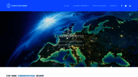 What Eurocontinent.eu website looked like in 2019 (4 years ago)