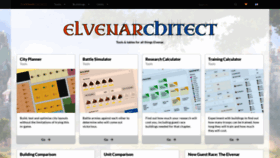 What Elvenarchitect.com website looked like in 2019 (4 years ago)