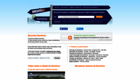 What Encontraourinhos.com.br website looked like in 2019 (4 years ago)