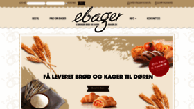 What Ebager.dk website looked like in 2019 (4 years ago)