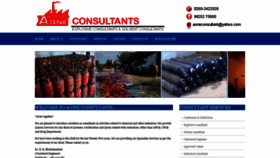 What Explosivelicenseconsultant.com website looked like in 2019 (4 years ago)
