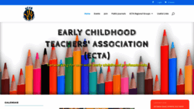 What Ecta.org.au website looked like in 2019 (4 years ago)