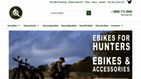 What Ebikegeneration.com website looked like in 2019 (4 years ago)