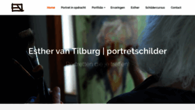 What Esthervantilburg.nl website looked like in 2019 (4 years ago)