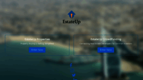 What Estateup.com website looked like in 2019 (4 years ago)