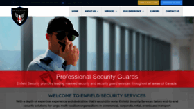 What Enfieldsecurity.com website looked like in 2019 (4 years ago)