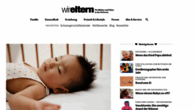 What Eltern.ch website looked like in 2019 (4 years ago)