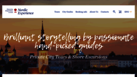 What Estonianexperience.com website looked like in 2019 (4 years ago)