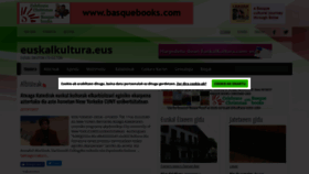 What Euskalkultura.eus website looked like in 2019 (4 years ago)