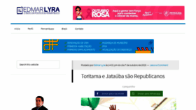 What Edmarlyra.com website looked like in 2019 (4 years ago)